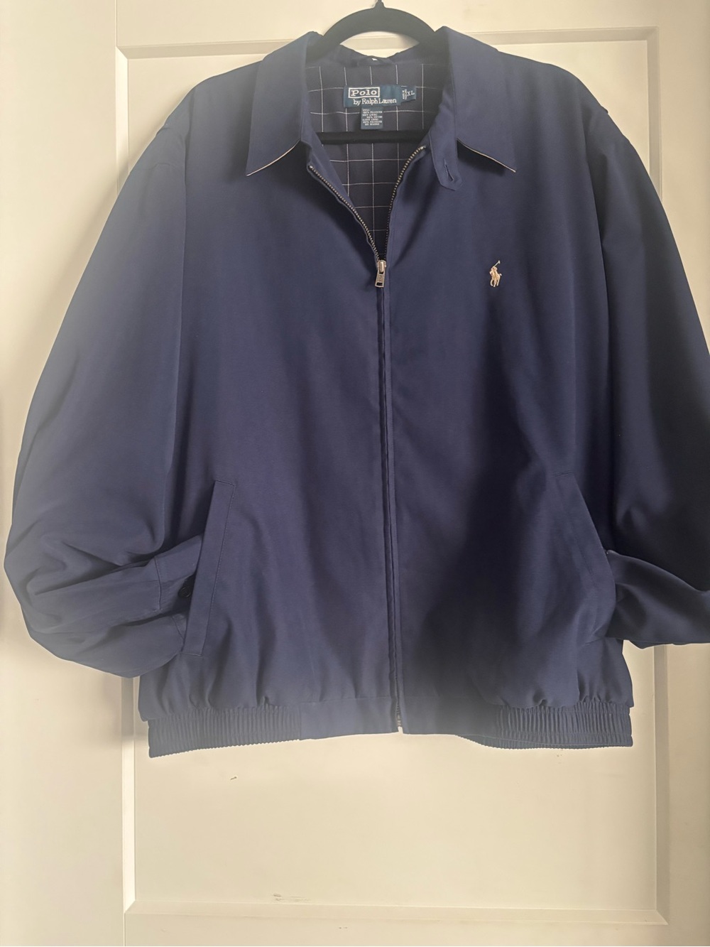Polo by Ralph Lauren Navy Blue Bomber Jacket